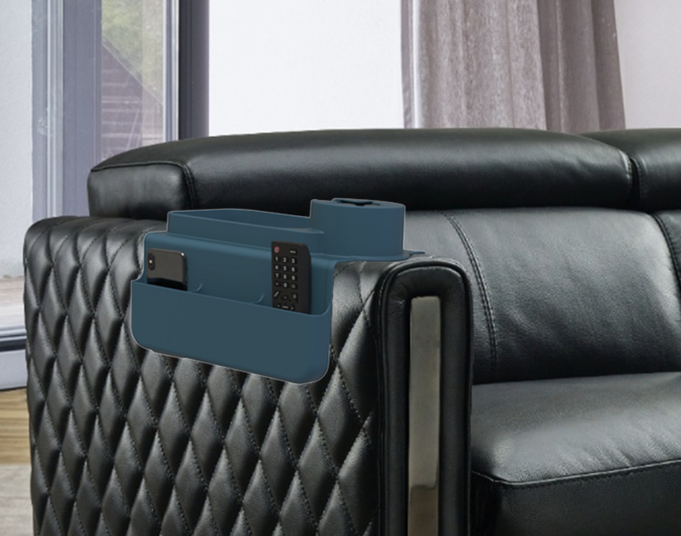 Silicone Sofa Armrest Storage