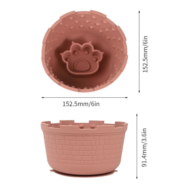 Silicone Pet Lick Bucket