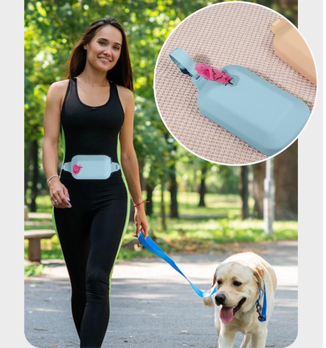 Pet Silicone Waist Bag