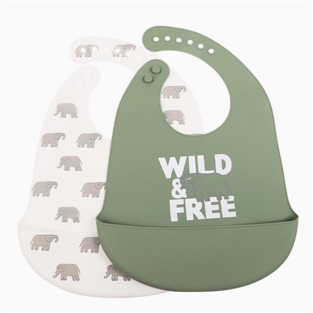 Baby Silicone Printed Bib