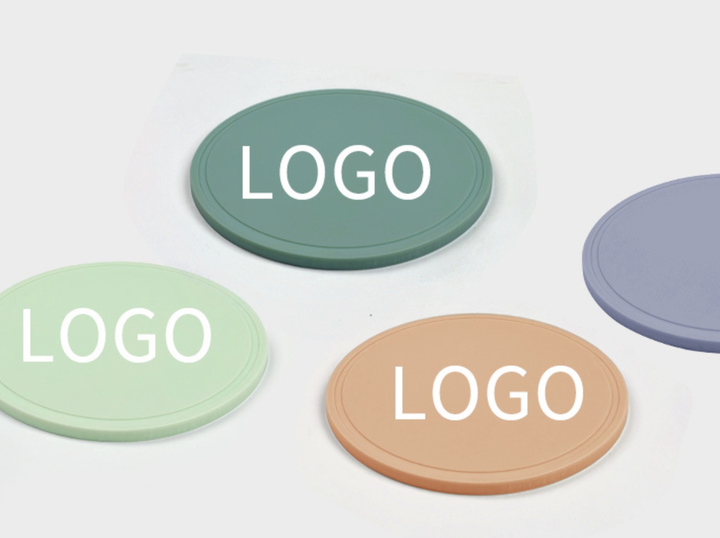 Silicone Round Heat-insulating Coaster