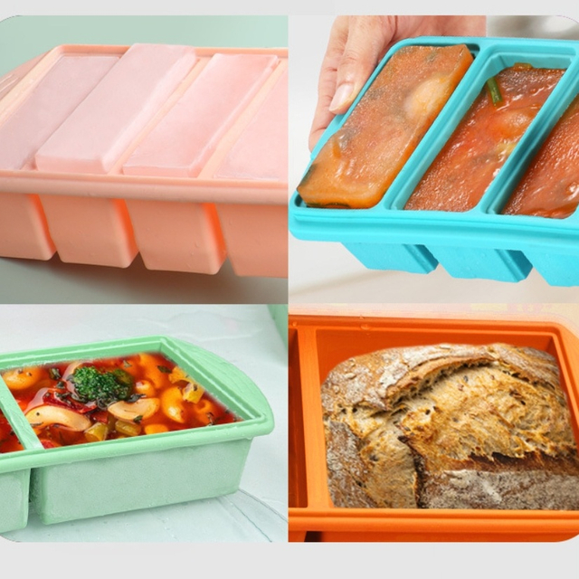 Silicone Ice Tray with Lid