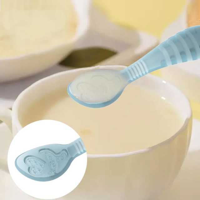 Food Grade Silicone Training Spoon