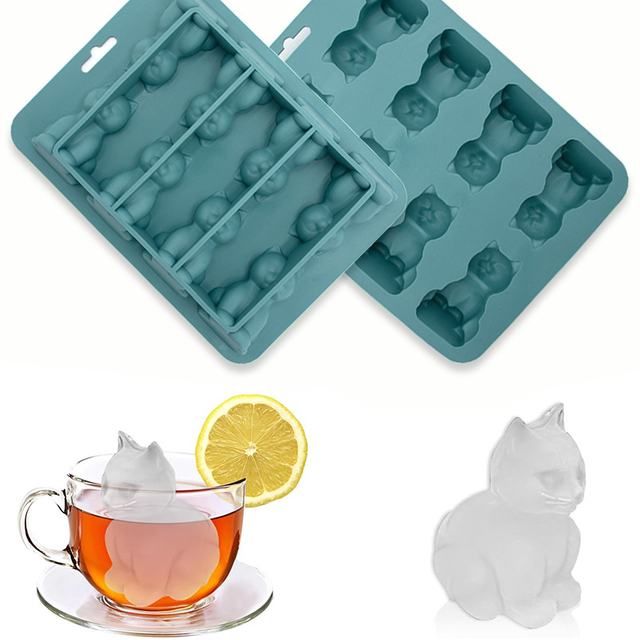 Kitten Ice Mold