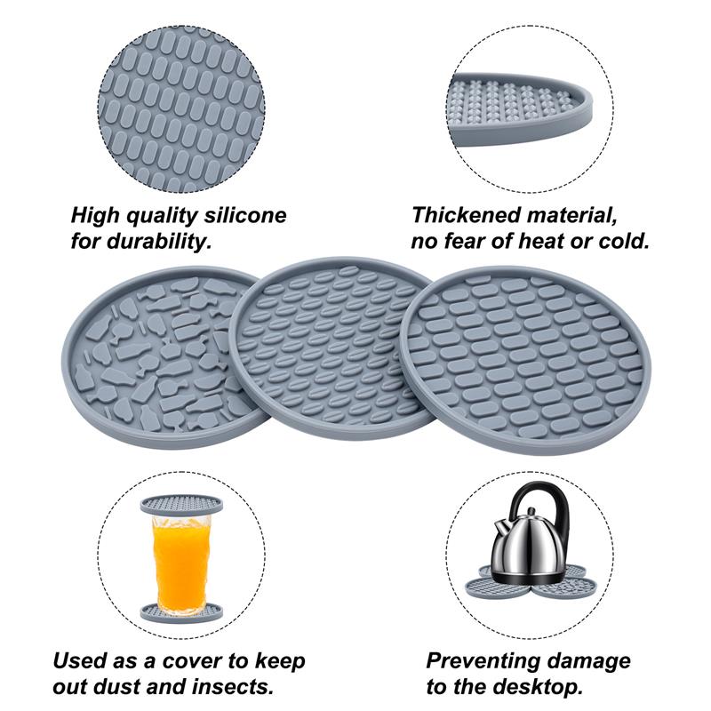 Silicone Coaster Set