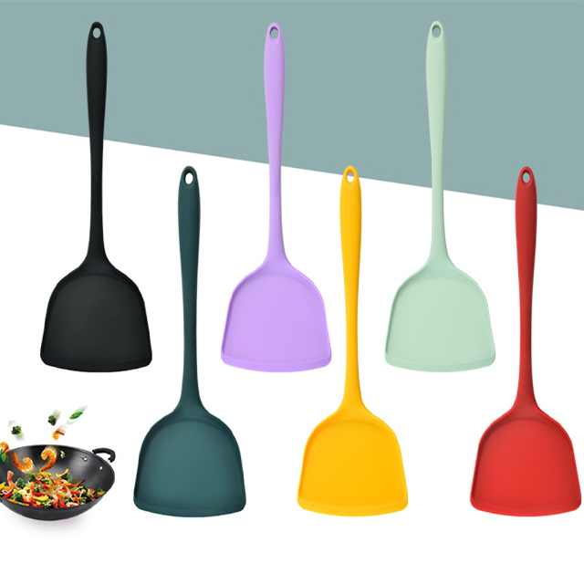 Custom silicone spatula