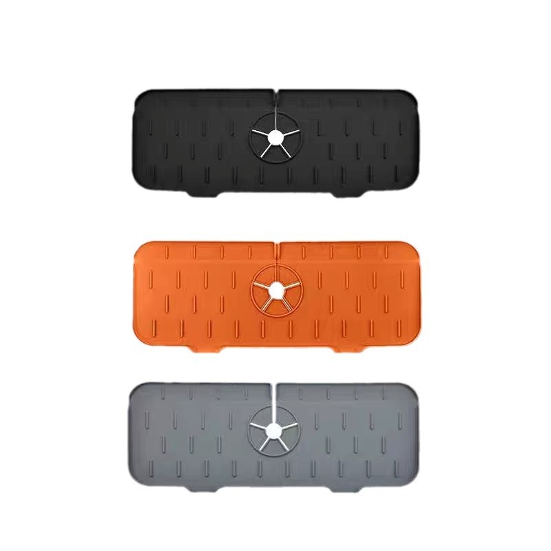 Silicone Drain Mat for Kitchen Countertop 