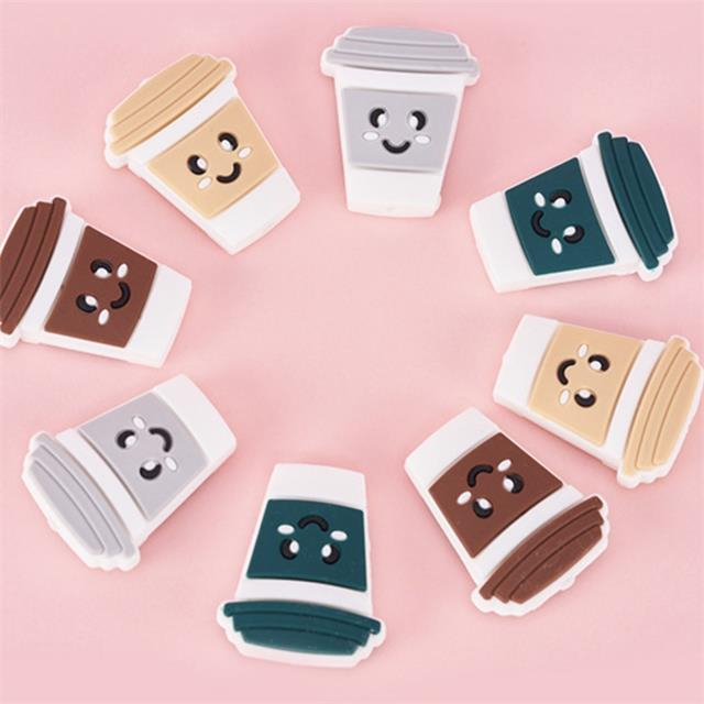 Silicone Milk Tea Cup Teether
