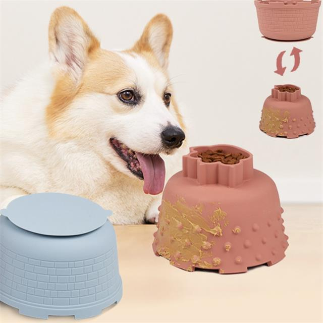 Silicone Pet Lick Bucket
