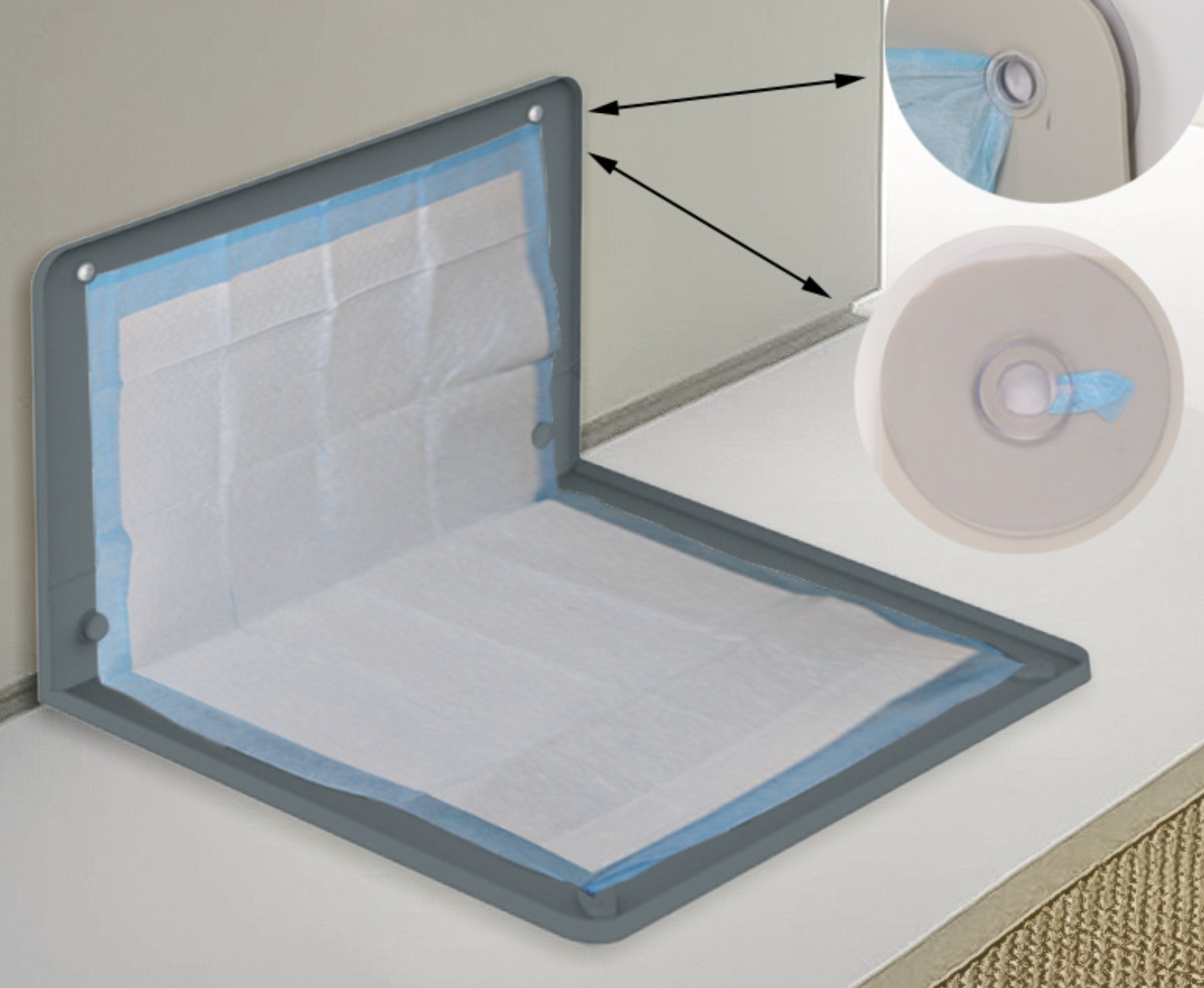 Silicone Pet Anti-Slip Diaper Mat