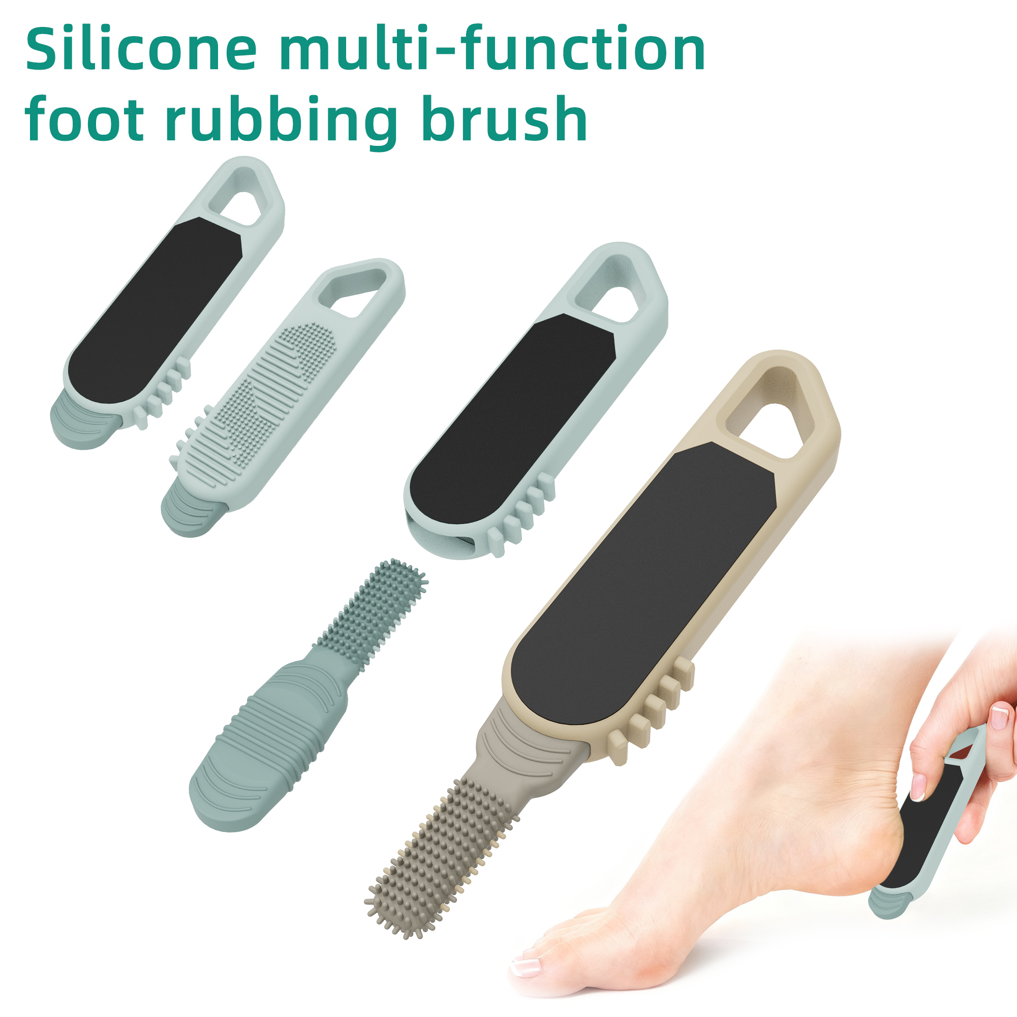 New Hot-Selling Cross-Border Foot Crevice Cleaning Brush