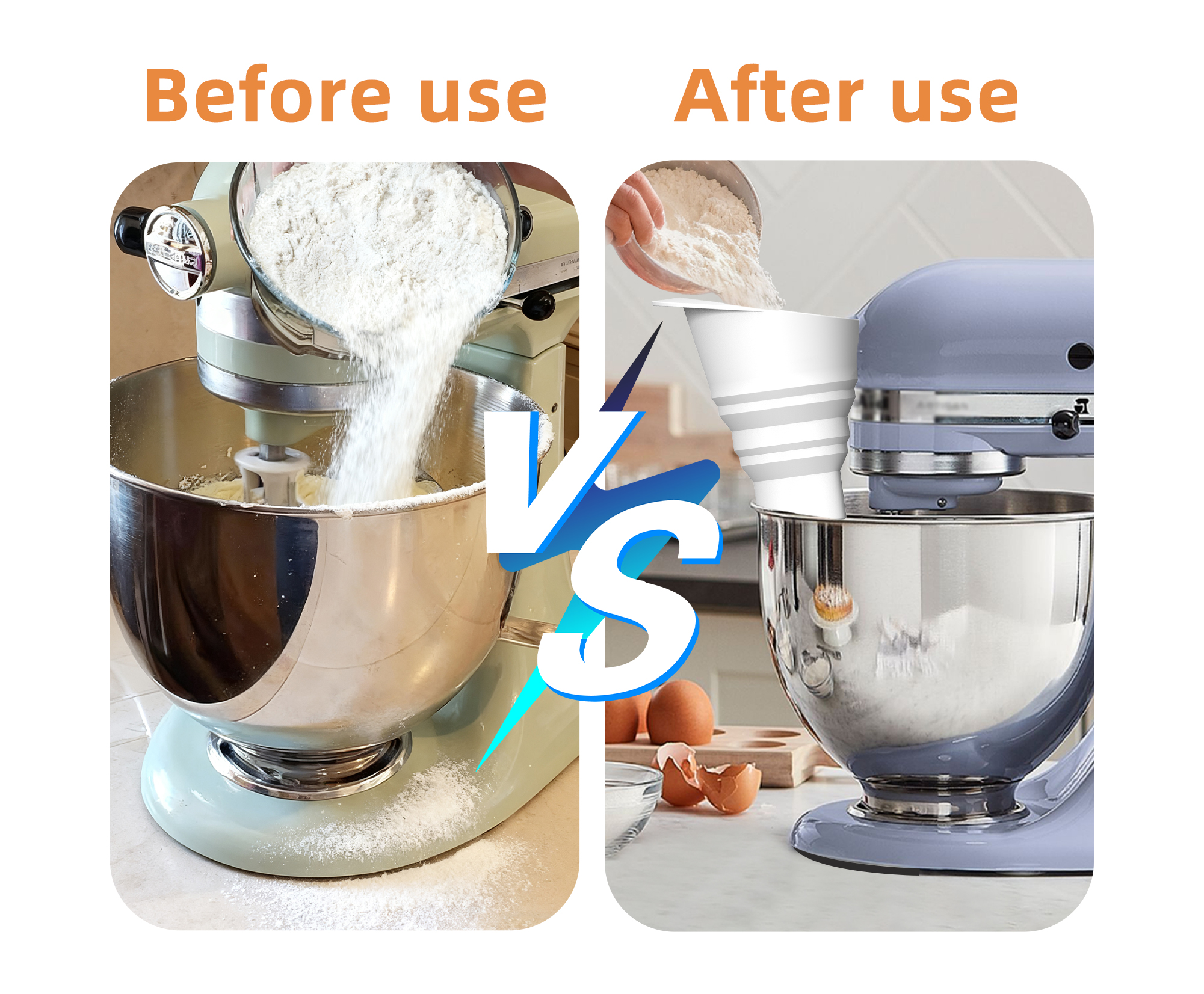 Cross-border trending kitchen flour funnel