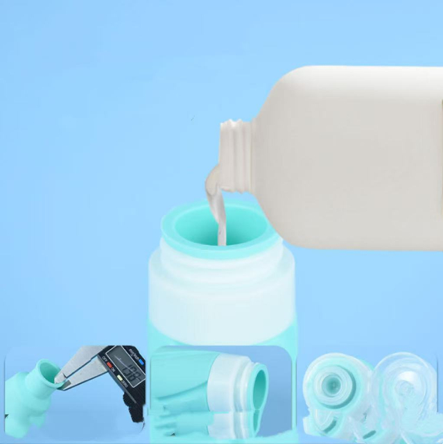 Popular Cross-border Silicone Refill Bottle Set, Creative Squeeze-style Travel And Business Trip Portable Food-grade Silicone Bottles