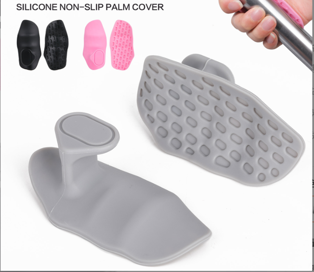 Non-slip Silicone Palm Guard Pads, Fitness Pull-up Bar Gloves, Hand Protection for Training, Weightlifting, Strength Grip, Anti-slip Pads