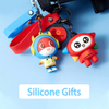 Cartoon Silicone Keychain