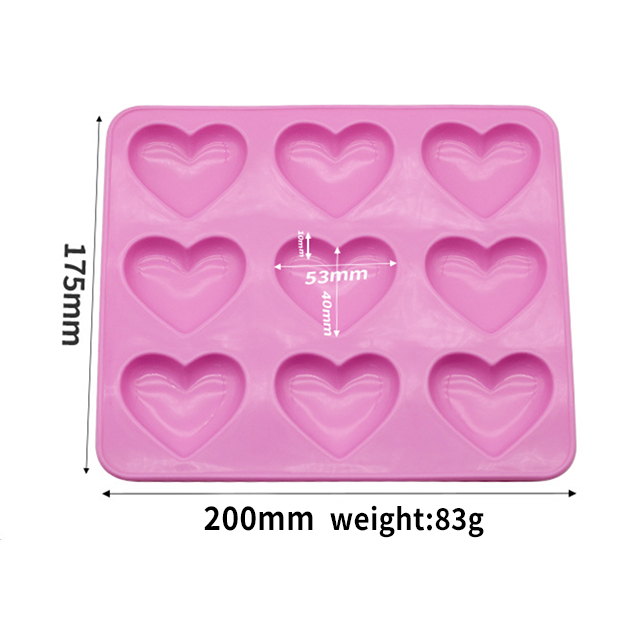 Silicone Heart Candy Mold