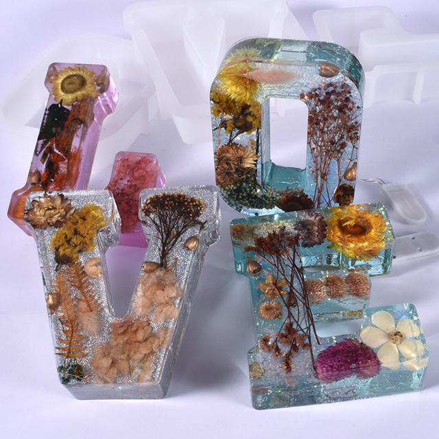 Letter Candle Moulds