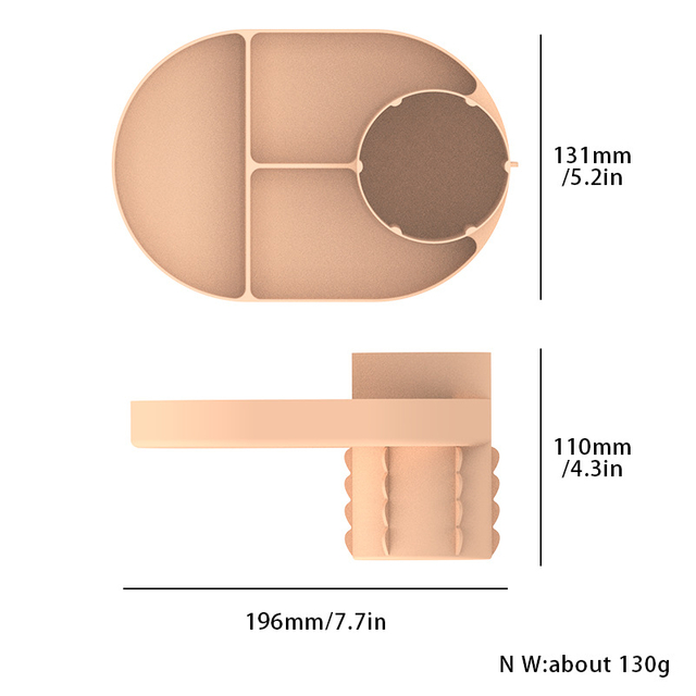 Silicone Safety Seat Snack Holder