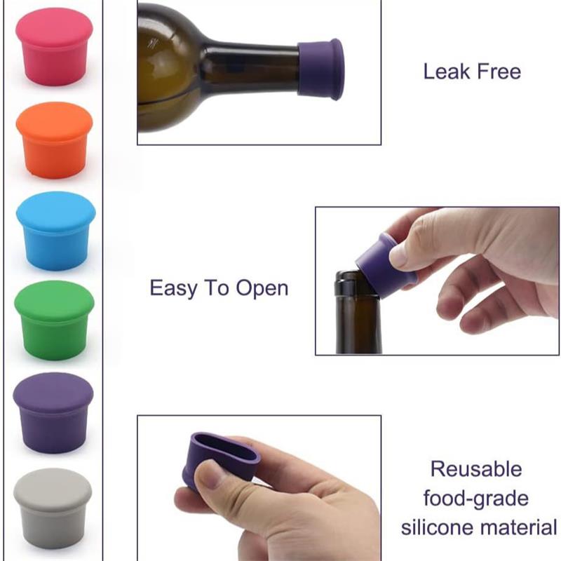 Silicone Wine Bottle Stopper