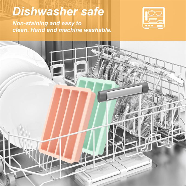 Silicone Long Ice Cube Trays