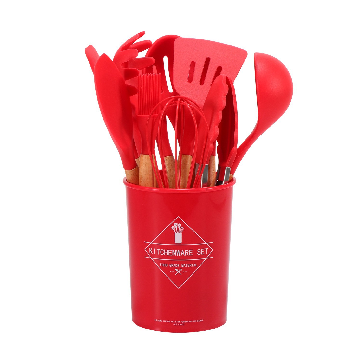 Silicone Kitchenware Cooking Utensils Set