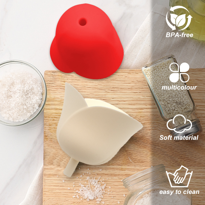 Multi-Functional Silicone Funnel – Food-Grade, Leak-Proof & Creative Design for Kitchen, Oil, Wine & More!