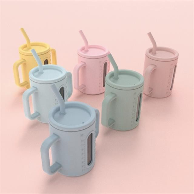 Childrens Glass with Cup Sleeve 