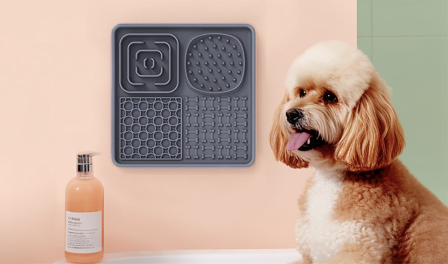 Square Silicone Pet Licking Mat