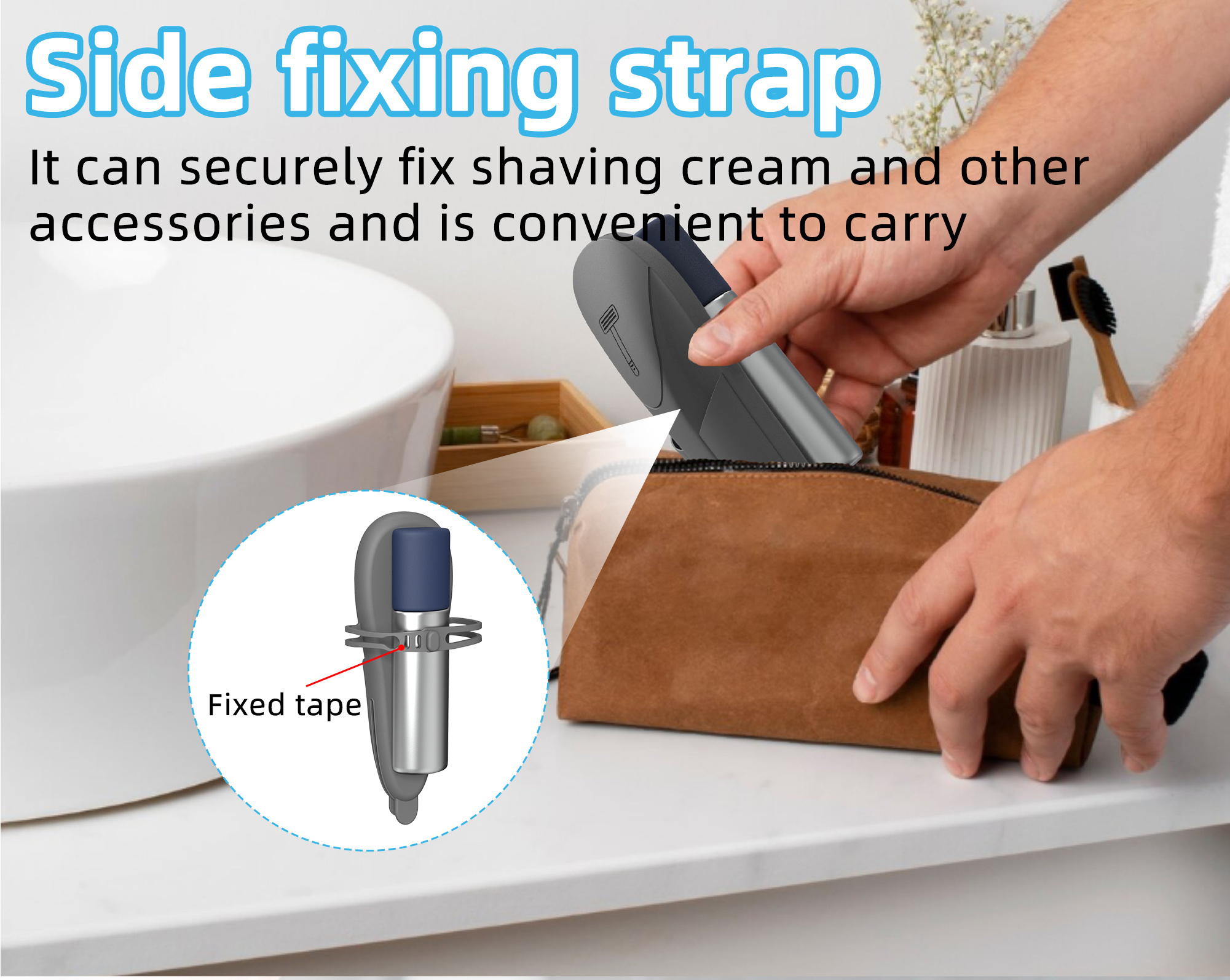 Hot New Cross-Border Product: Shaver Storage Bag