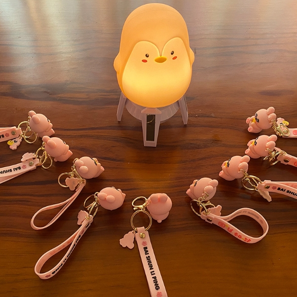 Soft Rubber Keychain