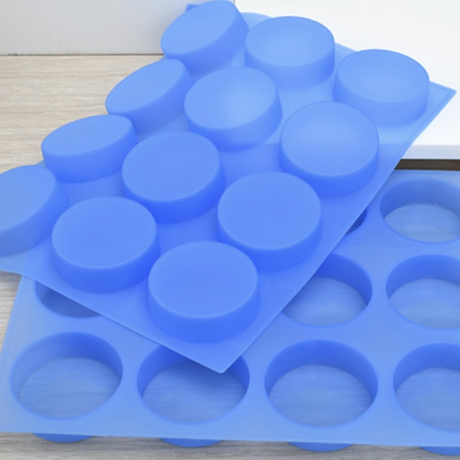 Silicone Round Handmade Soap Mold 