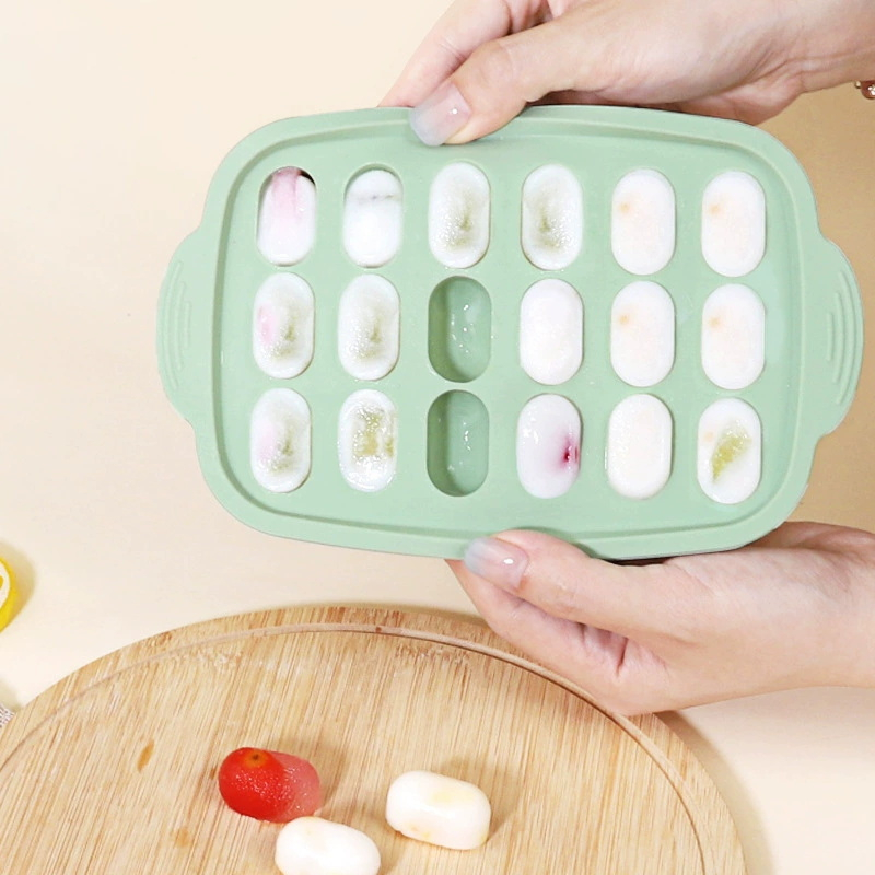 Silicone Baby Food Ice Tray