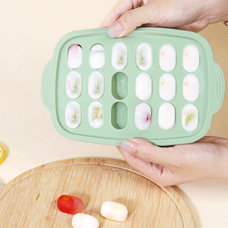 Silicone Baby Food Ice Tray
