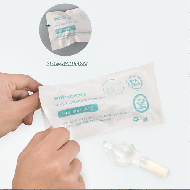 Silicone Breast Milk Collection Tube